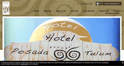 Desktop Screenshot of posada06tulum.com